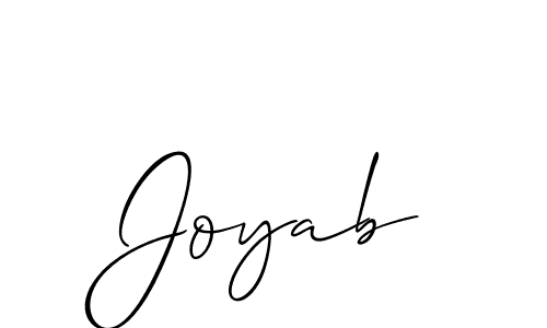 Make a beautiful signature design for name Joyab. Use this online signature maker to create a handwritten signature for free. Joyab signature style 2 images and pictures png