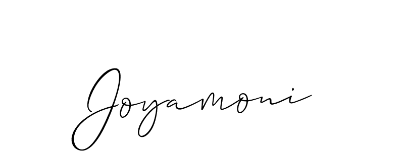 Once you've used our free online signature maker to create your best signature Allison_Script style, it's time to enjoy all of the benefits that Joyamoni name signing documents. Joyamoni signature style 2 images and pictures png