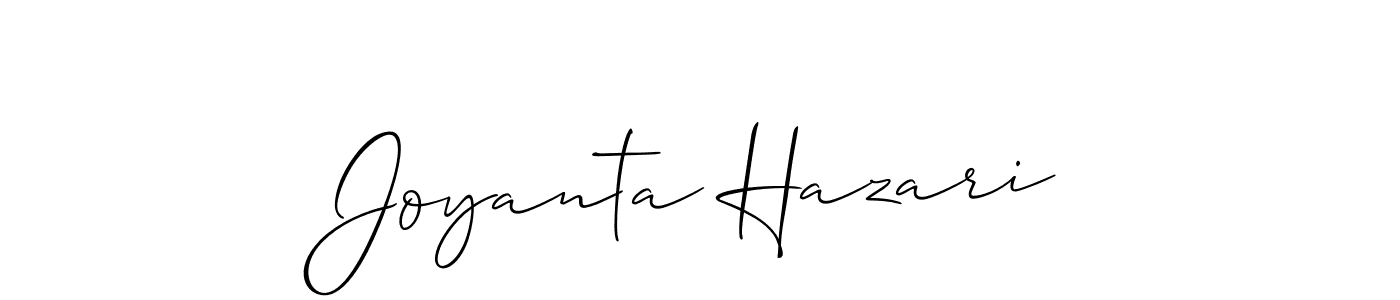 Make a beautiful signature design for name Joyanta Hazari. Use this online signature maker to create a handwritten signature for free. Joyanta Hazari signature style 2 images and pictures png
