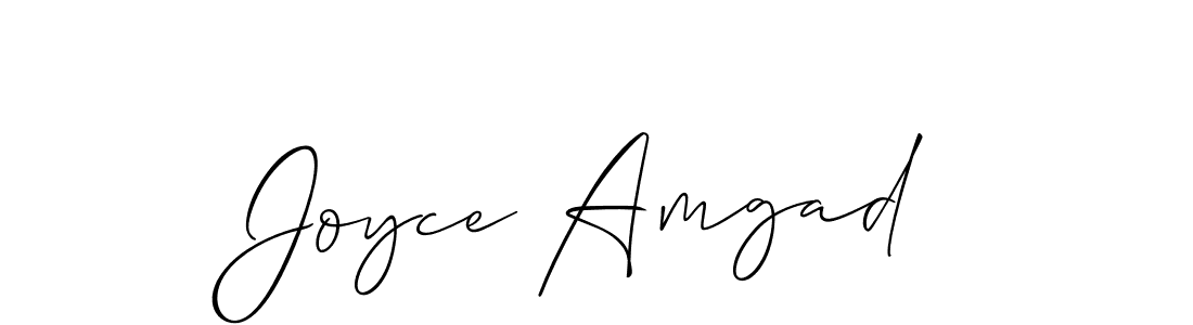 Make a short Joyce Amgad signature style. Manage your documents anywhere anytime using Allison_Script. Create and add eSignatures, submit forms, share and send files easily. Joyce Amgad signature style 2 images and pictures png