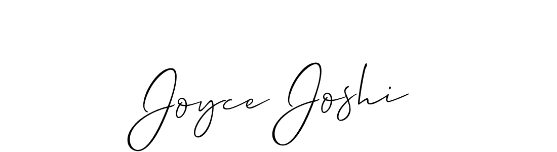 How to Draw Joyce Joshi signature style? Allison_Script is a latest design signature styles for name Joyce Joshi. Joyce Joshi signature style 2 images and pictures png