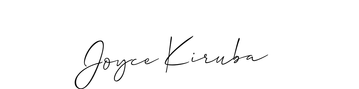 This is the best signature style for the Joyce Kiruba name. Also you like these signature font (Allison_Script). Mix name signature. Joyce Kiruba signature style 2 images and pictures png