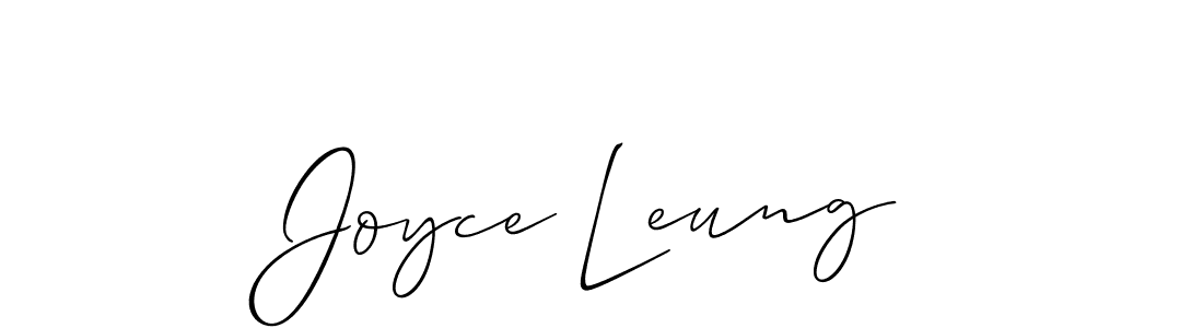Similarly Allison_Script is the best handwritten signature design. Signature creator online .You can use it as an online autograph creator for name Joyce Leung. Joyce Leung signature style 2 images and pictures png