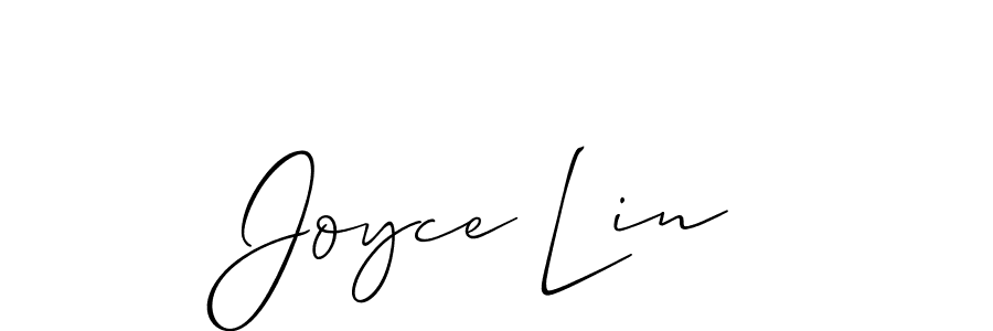 The best way (Allison_Script) to make a short signature is to pick only two or three words in your name. The name Joyce Lin include a total of six letters. For converting this name. Joyce Lin signature style 2 images and pictures png