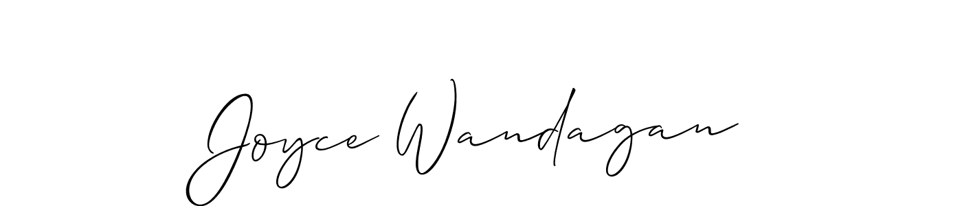 Check out images of Autograph of Joyce Wandagan name. Actor Joyce Wandagan Signature Style. Allison_Script is a professional sign style online. Joyce Wandagan signature style 2 images and pictures png