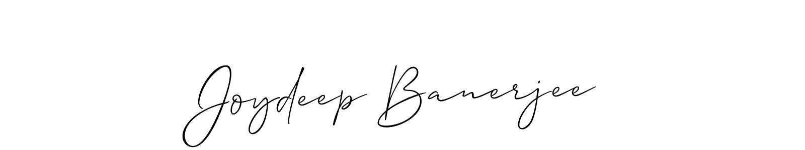 Make a beautiful signature design for name Joydeep Banerjee. With this signature (Allison_Script) style, you can create a handwritten signature for free. Joydeep Banerjee signature style 2 images and pictures png