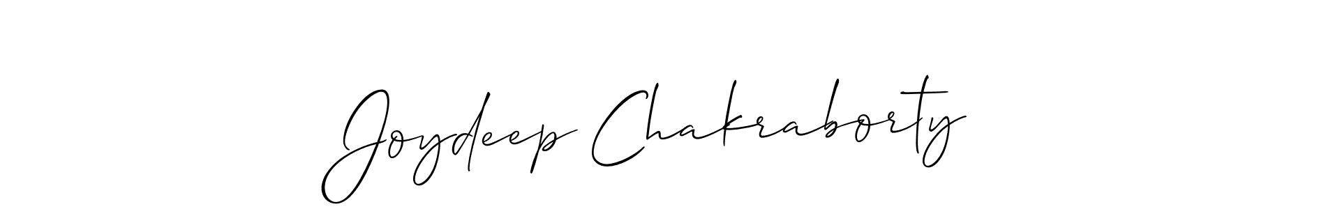 if you are searching for the best signature style for your name Joydeep Chakraborty. so please give up your signature search. here we have designed multiple signature styles  using Allison_Script. Joydeep Chakraborty signature style 2 images and pictures png
