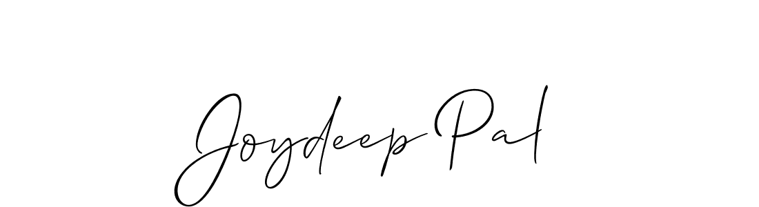 How to make Joydeep Pal name signature. Use Allison_Script style for creating short signs online. This is the latest handwritten sign. Joydeep Pal signature style 2 images and pictures png