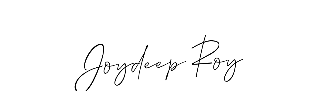 It looks lik you need a new signature style for name Joydeep Roy. Design unique handwritten (Allison_Script) signature with our free signature maker in just a few clicks. Joydeep Roy signature style 2 images and pictures png