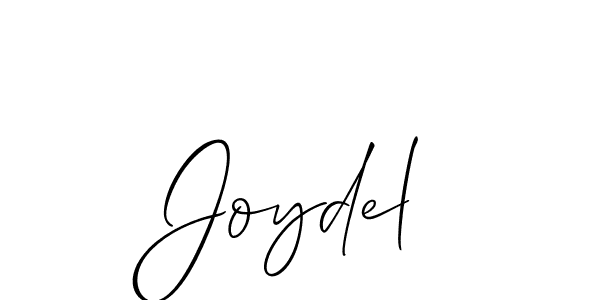 Once you've used our free online signature maker to create your best signature Allison_Script style, it's time to enjoy all of the benefits that Joydel name signing documents. Joydel signature style 2 images and pictures png