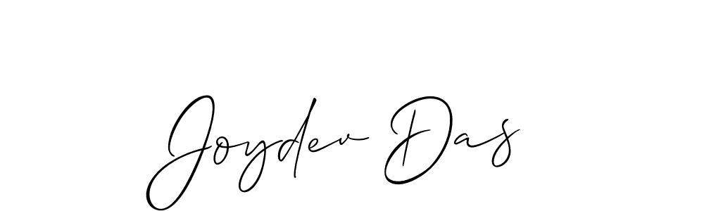 The best way (Allison_Script) to make a short signature is to pick only two or three words in your name. The name Joydev Das include a total of six letters. For converting this name. Joydev Das signature style 2 images and pictures png