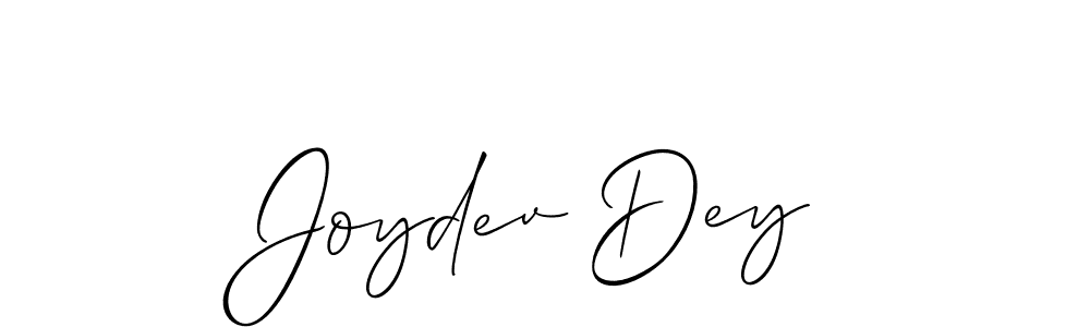 Joydev Dey stylish signature style. Best Handwritten Sign (Allison_Script) for my name. Handwritten Signature Collection Ideas for my name Joydev Dey. Joydev Dey signature style 2 images and pictures png