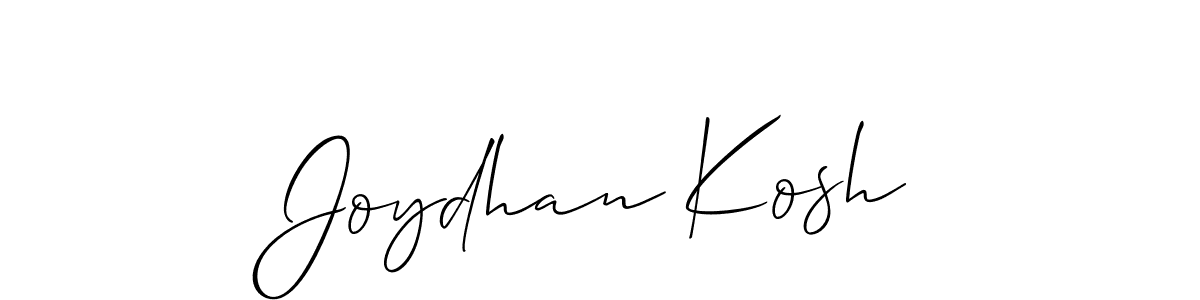This is the best signature style for the Joydhan Kosh name. Also you like these signature font (Allison_Script). Mix name signature. Joydhan Kosh signature style 2 images and pictures png