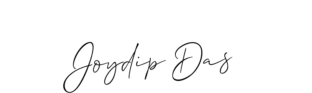 How to make Joydip Das name signature. Use Allison_Script style for creating short signs online. This is the latest handwritten sign. Joydip Das signature style 2 images and pictures png