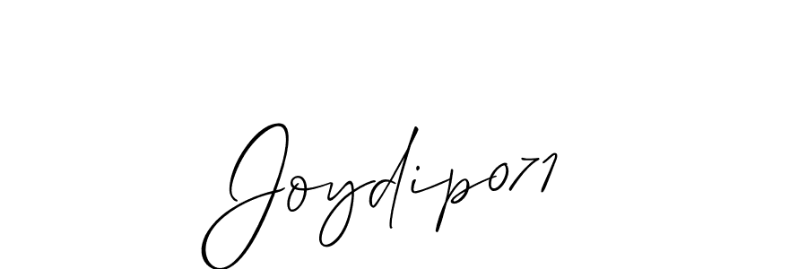 Also You can easily find your signature by using the search form. We will create Joydip071 name handwritten signature images for you free of cost using Allison_Script sign style. Joydip071 signature style 2 images and pictures png