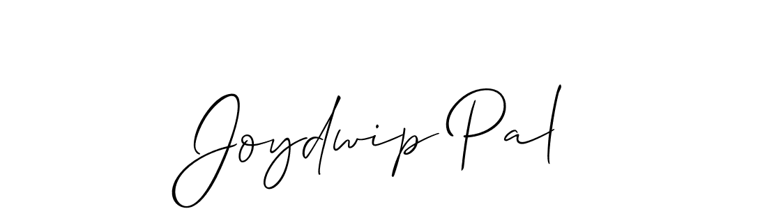 Joydwip Pal stylish signature style. Best Handwritten Sign (Allison_Script) for my name. Handwritten Signature Collection Ideas for my name Joydwip Pal. Joydwip Pal signature style 2 images and pictures png