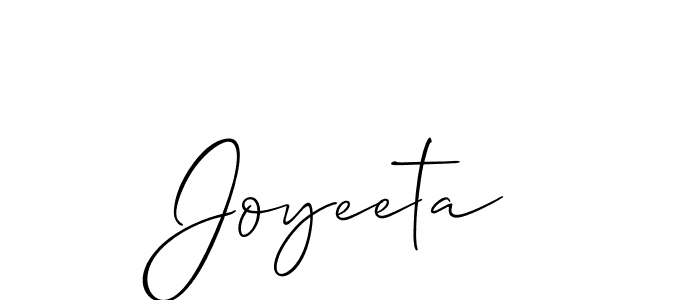 You can use this online signature creator to create a handwritten signature for the name Joyeeta. This is the best online autograph maker. Joyeeta signature style 2 images and pictures png