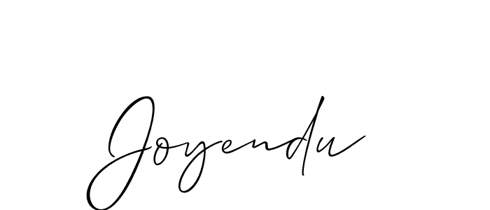 How to Draw Joyendu signature style? Allison_Script is a latest design signature styles for name Joyendu. Joyendu signature style 2 images and pictures png