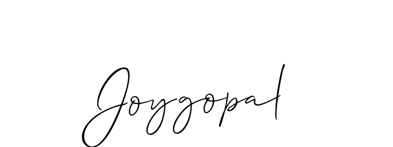 Create a beautiful signature design for name Joygopal. With this signature (Allison_Script) fonts, you can make a handwritten signature for free. Joygopal signature style 2 images and pictures png