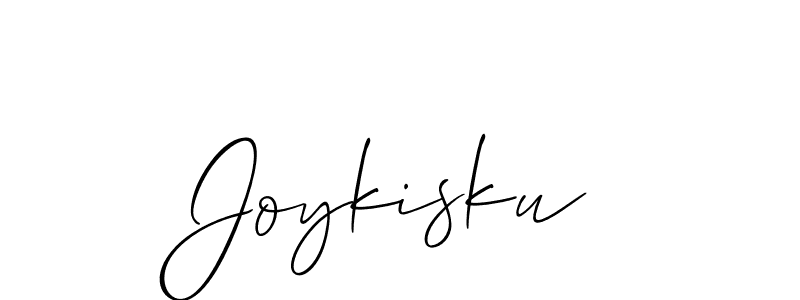 Make a beautiful signature design for name Joykisku. With this signature (Allison_Script) style, you can create a handwritten signature for free. Joykisku signature style 2 images and pictures png