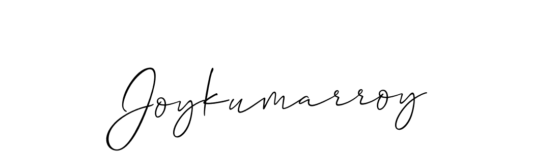 Make a beautiful signature design for name Joykumarroy. Use this online signature maker to create a handwritten signature for free. Joykumarroy signature style 2 images and pictures png