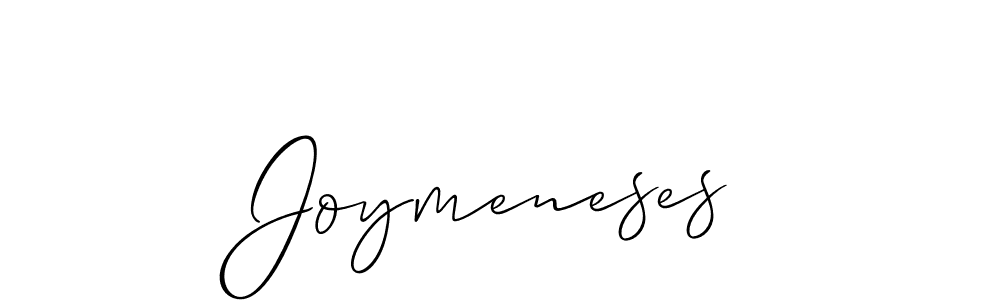 Create a beautiful signature design for name Joymeneses. With this signature (Allison_Script) fonts, you can make a handwritten signature for free. Joymeneses signature style 2 images and pictures png