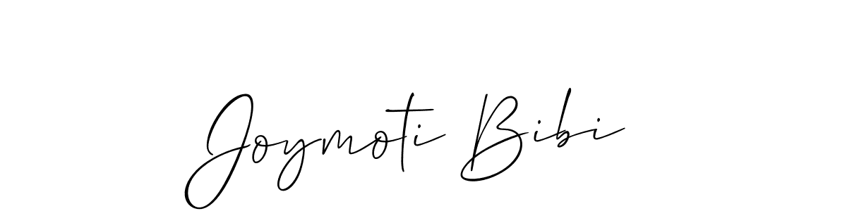 if you are searching for the best signature style for your name Joymoti Bibi. so please give up your signature search. here we have designed multiple signature styles  using Allison_Script. Joymoti Bibi signature style 2 images and pictures png