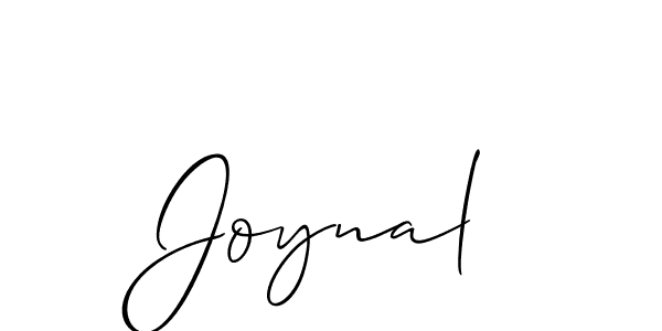 How to Draw Joynal signature style? Allison_Script is a latest design signature styles for name Joynal. Joynal signature style 2 images and pictures png