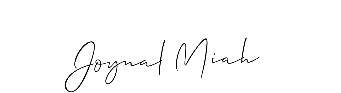 Make a beautiful signature design for name Joynal Miah. Use this online signature maker to create a handwritten signature for free. Joynal Miah signature style 2 images and pictures png