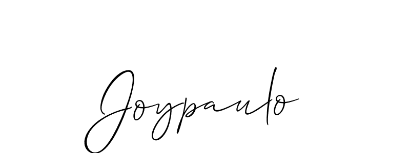 You should practise on your own different ways (Allison_Script) to write your name (Joypaulo) in signature. don't let someone else do it for you. Joypaulo signature style 2 images and pictures png