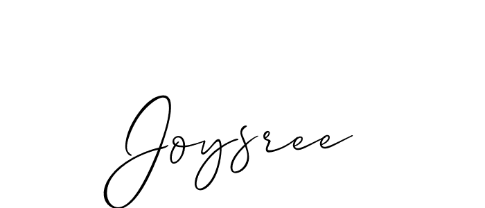 How to Draw Joysree signature style? Allison_Script is a latest design signature styles for name Joysree. Joysree signature style 2 images and pictures png