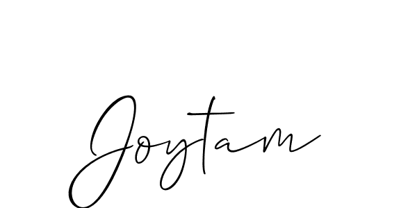 How to Draw Joytam signature style? Allison_Script is a latest design signature styles for name Joytam. Joytam signature style 2 images and pictures png