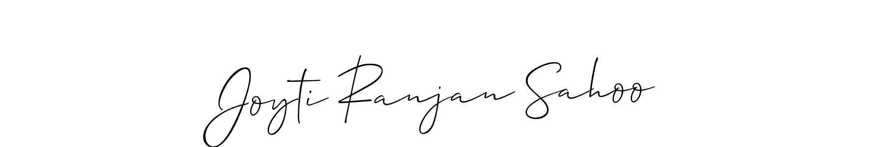 Similarly Allison_Script is the best handwritten signature design. Signature creator online .You can use it as an online autograph creator for name Joyti Ranjan Sahoo. Joyti Ranjan Sahoo signature style 2 images and pictures png