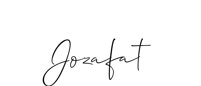 Also You can easily find your signature by using the search form. We will create Jozafat name handwritten signature images for you free of cost using Allison_Script sign style. Jozafat signature style 2 images and pictures png