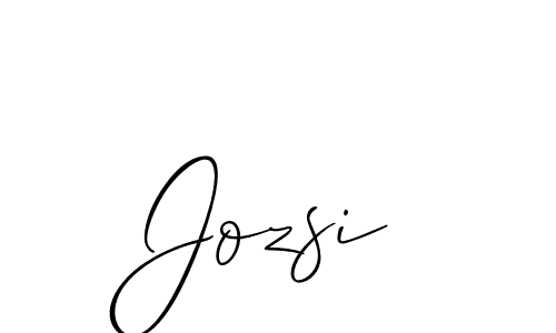 Best and Professional Signature Style for Jozsi. Allison_Script Best Signature Style Collection. Jozsi signature style 2 images and pictures png