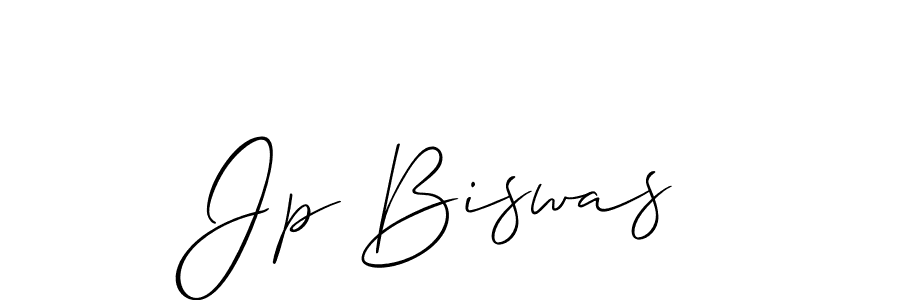 Design your own signature with our free online signature maker. With this signature software, you can create a handwritten (Allison_Script) signature for name Jp Biswas. Jp Biswas signature style 2 images and pictures png