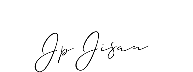 Once you've used our free online signature maker to create your best signature Allison_Script style, it's time to enjoy all of the benefits that Jp Jisan name signing documents. Jp Jisan signature style 2 images and pictures png