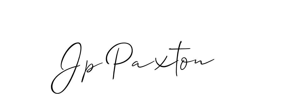 Best and Professional Signature Style for Jp Paxton. Allison_Script Best Signature Style Collection. Jp Paxton signature style 2 images and pictures png