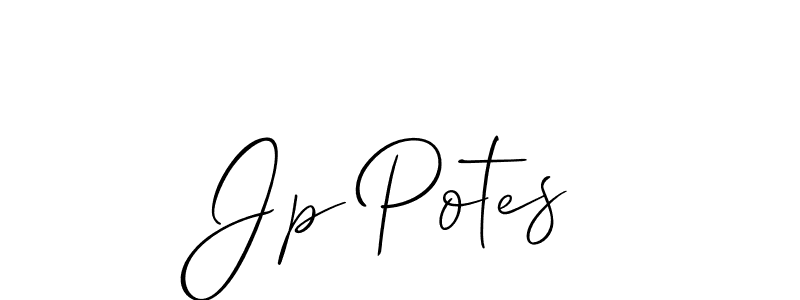 Check out images of Autograph of Jp Potes name. Actor Jp Potes Signature Style. Allison_Script is a professional sign style online. Jp Potes signature style 2 images and pictures png