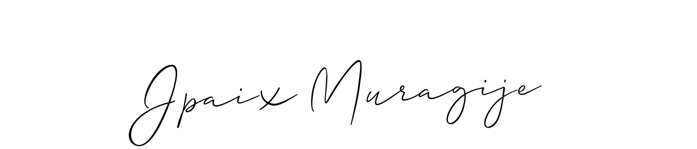 Similarly Allison_Script is the best handwritten signature design. Signature creator online .You can use it as an online autograph creator for name Jpaix Muragije. Jpaix Muragije signature style 2 images and pictures png