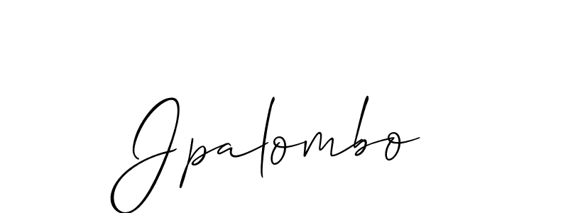 Similarly Allison_Script is the best handwritten signature design. Signature creator online .You can use it as an online autograph creator for name Jpalombo. Jpalombo signature style 2 images and pictures png