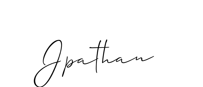 How to Draw Jpathan signature style? Allison_Script is a latest design signature styles for name Jpathan. Jpathan signature style 2 images and pictures png