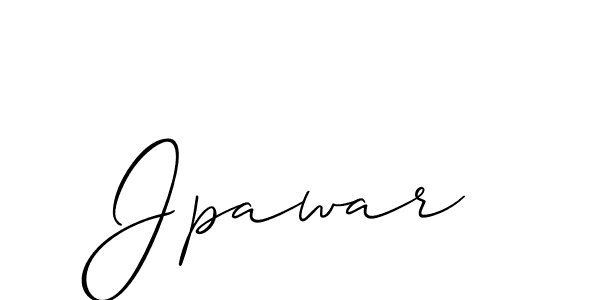 Similarly Allison_Script is the best handwritten signature design. Signature creator online .You can use it as an online autograph creator for name Jpawar. Jpawar signature style 2 images and pictures png