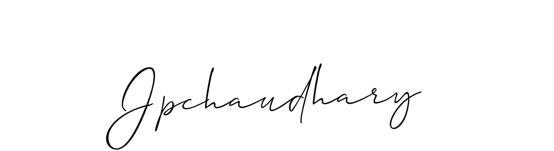 Also You can easily find your signature by using the search form. We will create Jpchaudhary name handwritten signature images for you free of cost using Allison_Script sign style. Jpchaudhary signature style 2 images and pictures png