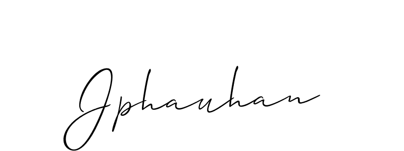 How to Draw Jphauhan signature style? Allison_Script is a latest design signature styles for name Jphauhan. Jphauhan signature style 2 images and pictures png