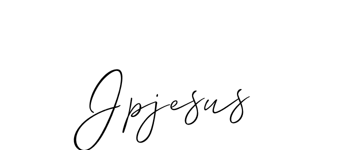 Similarly Allison_Script is the best handwritten signature design. Signature creator online .You can use it as an online autograph creator for name Jpjesus. Jpjesus signature style 2 images and pictures png