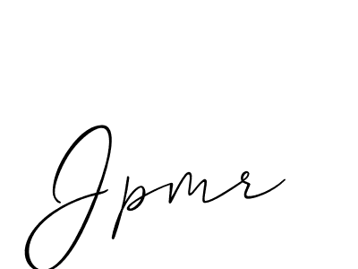 How to make Jpmr signature? Allison_Script is a professional autograph style. Create handwritten signature for Jpmr name. Jpmr signature style 2 images and pictures png