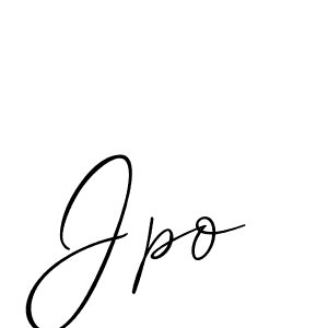 Also we have Jpo name is the best signature style. Create professional handwritten signature collection using Allison_Script autograph style. Jpo signature style 2 images and pictures png