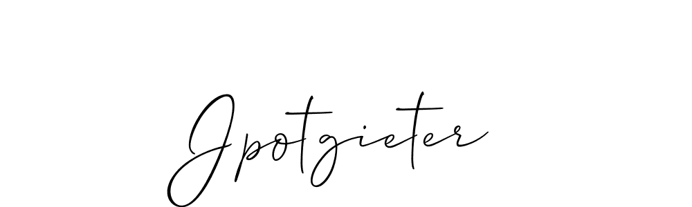 It looks lik you need a new signature style for name Jpotgieter. Design unique handwritten (Allison_Script) signature with our free signature maker in just a few clicks. Jpotgieter signature style 2 images and pictures png