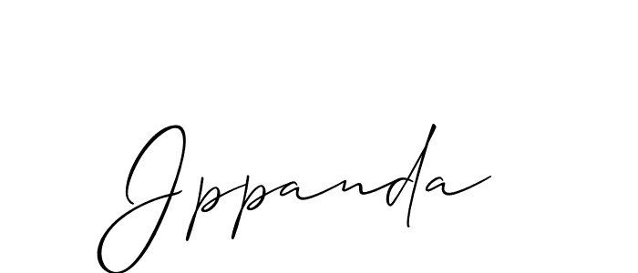 You should practise on your own different ways (Allison_Script) to write your name (Jppanda) in signature. don't let someone else do it for you. Jppanda signature style 2 images and pictures png